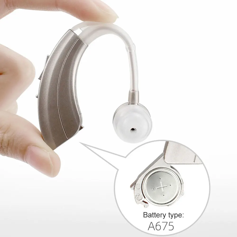 Слуховой аппарат Мини цифровой портативный правый левый Невидимый усилитель