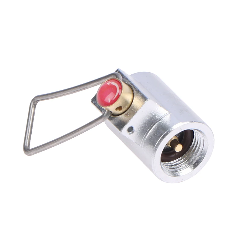 

Outdoor Camping Stove Refill Adapter Flat Gas Adapter Valve Gas Conversion Shifter Cylinder Refill Adapter alcohol stove