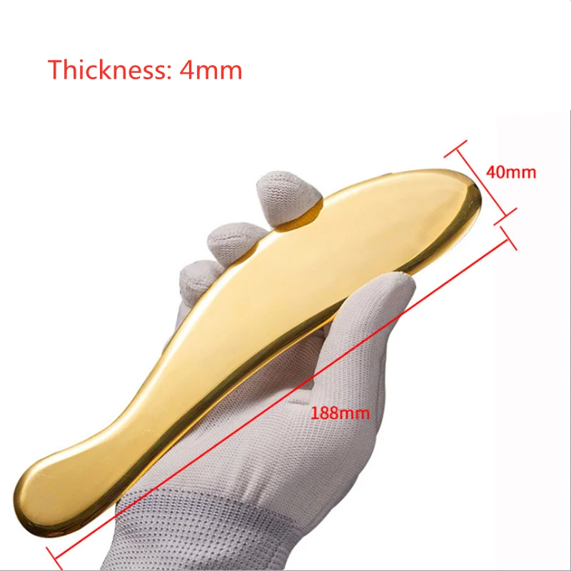 

Brass scraper massage scraper scraper scraper weight loss scraper back arm body care massage tool deep tissue massage
