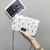 womens bag pu leather crack printing chain small square bag all match crossbody bag shoulder female package tote package %d1%81%d1%83%d0%bc%d0%ba%d0%b0
