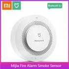 Датчик дыма Xiaomi Mijia Honeywell, пожарная сигнализация, детектор газа, работает с многофункциональным шлюзом 2, управление через приложение для умного дома