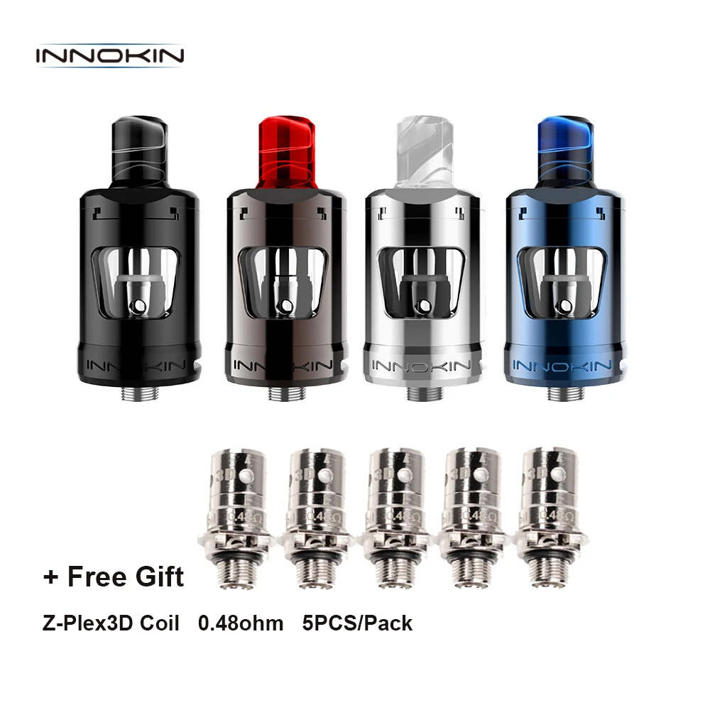 Оригинальный Innokin Zlide Tank 2 мл распылитель wi Fi/инновационная Z PLEX3D сетчатая катушка
