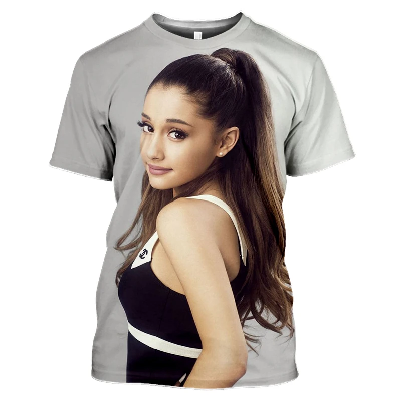 

T Shirt Women Gothic Fashion Harajuku Thank U Next Tshirt 3D Print 90s Hip Hop Summer Gym T-shirt Top Tee