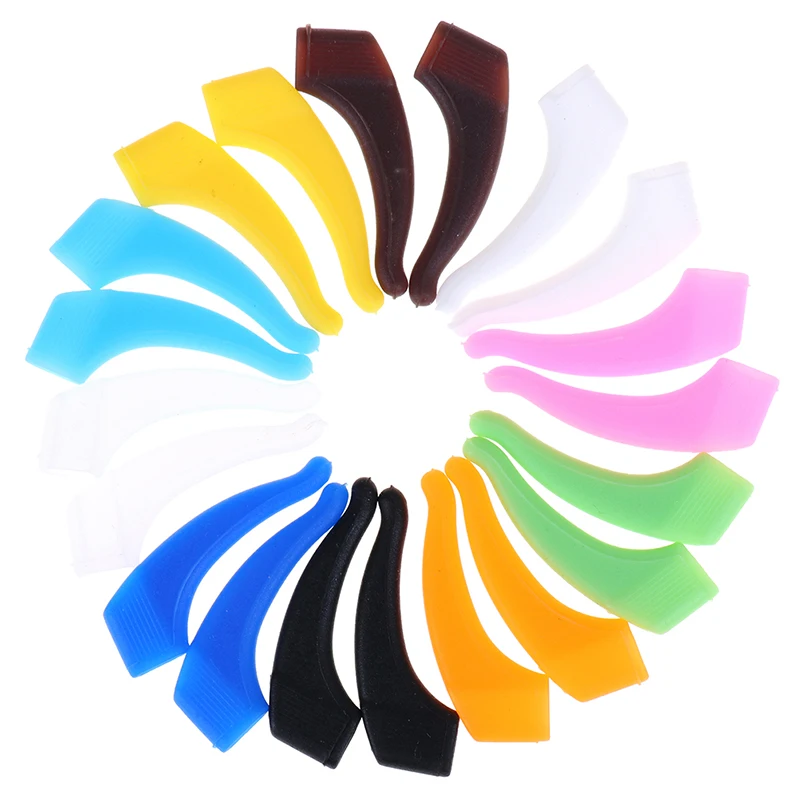 

2 шт., силиконовые Нескользящие крючки для очков