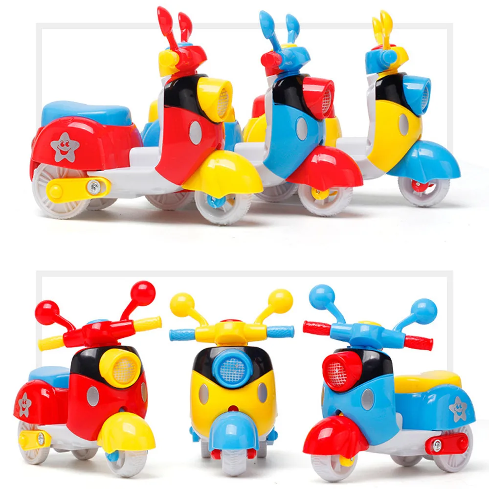 

Mini Motorcycle Toy Pull Back Diecast Motorcycle Early Model Educational Toys Random Color Fun Creative Inertia Toys Gift