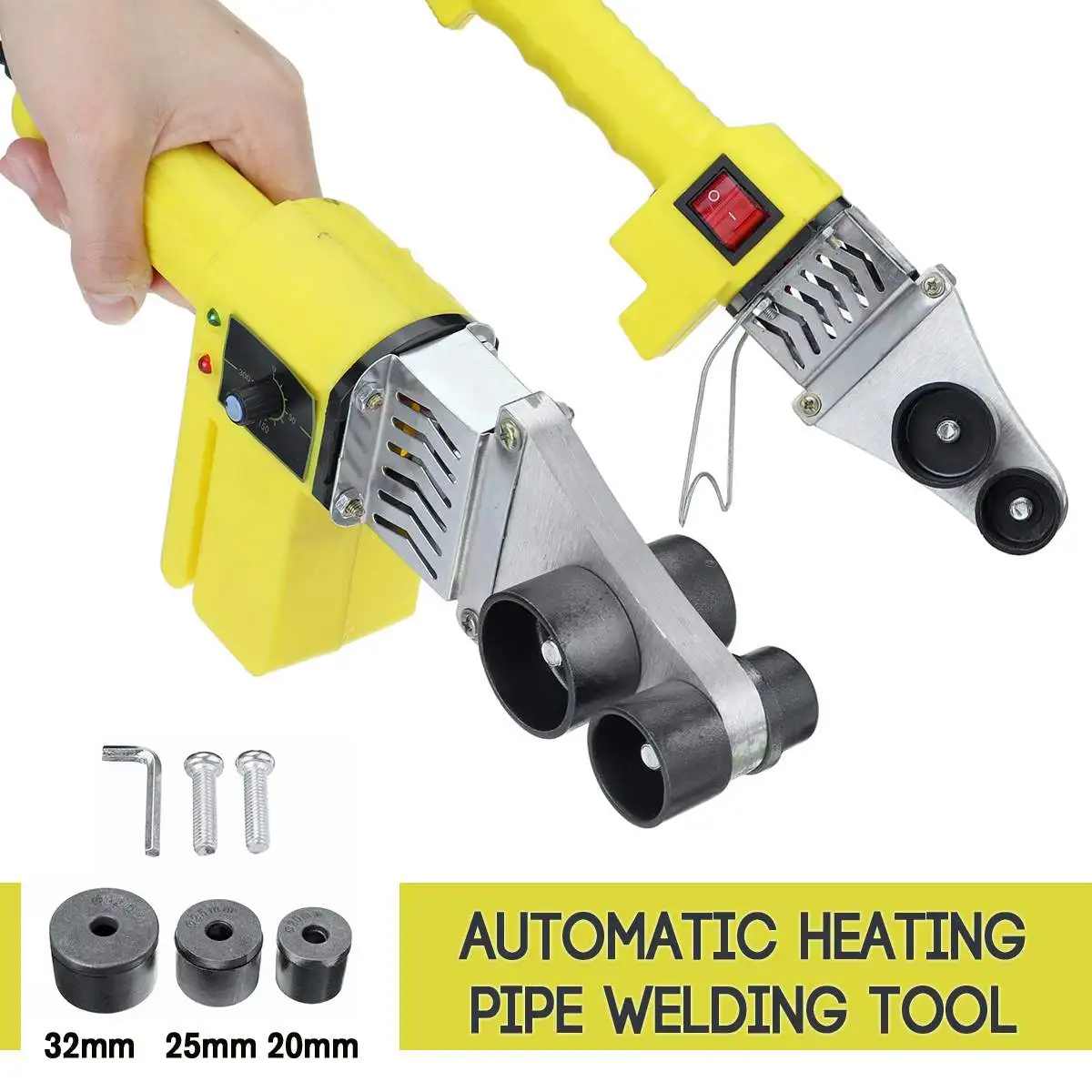 Сварочный аппарат для электрических труб 600 Вт нагревательный инструмент набор