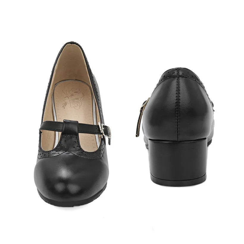 Милые женские туфли лодочки Цвет синий белый 4 см Средний квадратный каблук