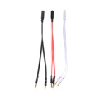 Аудио гарнитура Mic Y Split ter кабель Новый 1 шт. аудио кабель мультимедиа аудио Сплит Кабели 3,5 мм двойной 2 папа к женскому разъему стерео