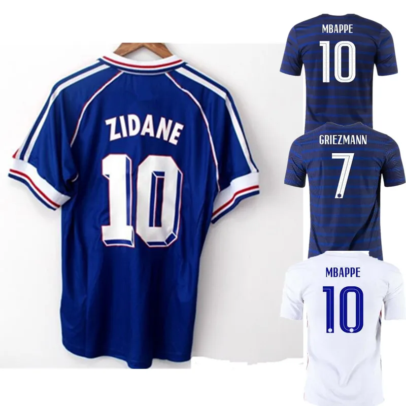 

Women's T-shirt, women's T-shirt, 1998 Zidane Henry 1982 Platini 20/21 Benzema