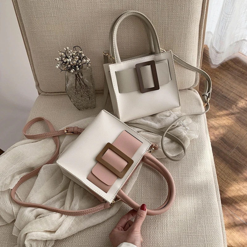 Летняя квадратная мини-сумка макарон модная женская сумка Высококачественная