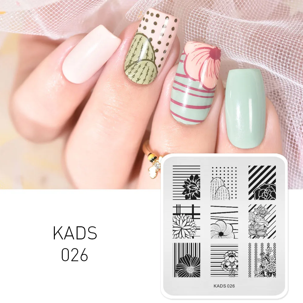 Пластины для штамповки ногтей Мода Дизайн шаблон штампа наращивания DIY
