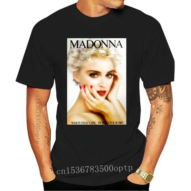 

Новая футболка Madonna Tour87, одежда Hypebeast от S до 3Xl P585