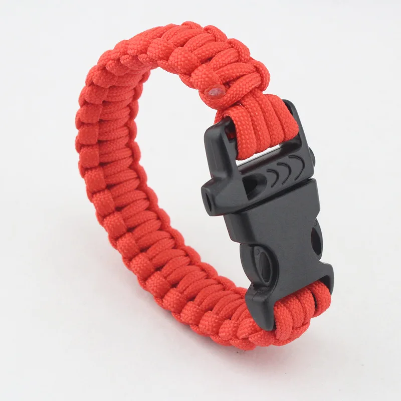 Открытый принадлежности Многофункциональный зонтик веревка плетеный браслет