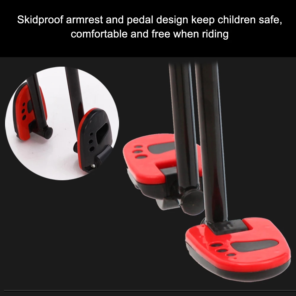 Children Baby Bike Front Seats Mat Mountain Bicycle Safety Chair With Armrest Bar Pedal Cycling Acccessories | Спорт и развлечения