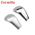 Автомобильная ручка переключения передач Carmilla, Накладка для ручки передач, отделка для гандбола, наклейки для Nissan X-trail T32 Rogue Qashqai J11 2014-2018, аксессуары
