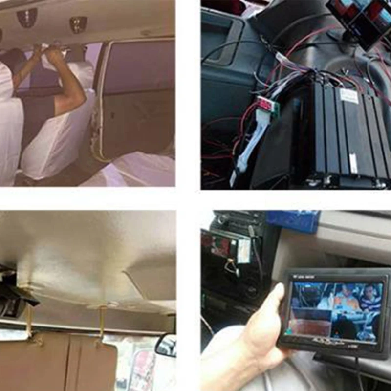 

Car 4.3 Inch Rearview Mirror Car Monitor Waterproof Camera For Bus Engineering Equipment Vehicle
