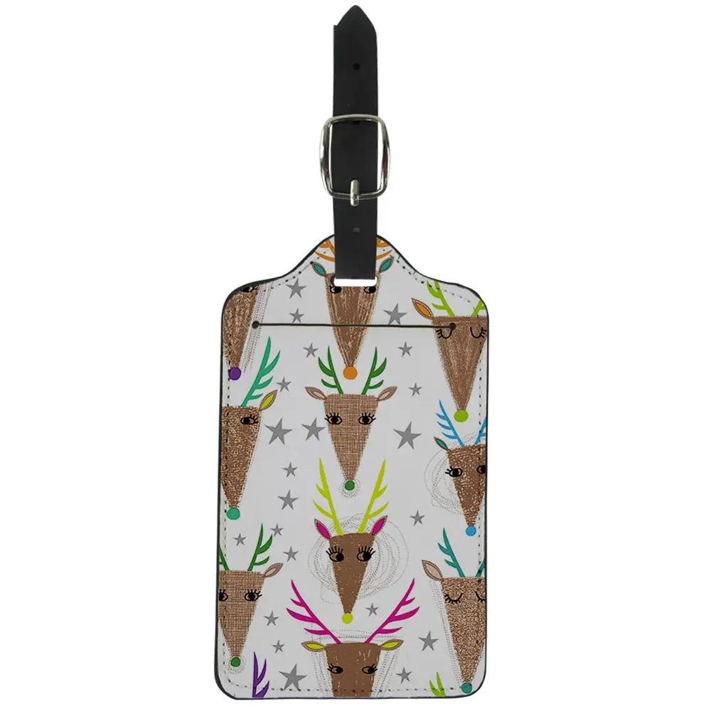 Креативная бирка для багажа с надписью на Рождество|Принадлежности путешествия|