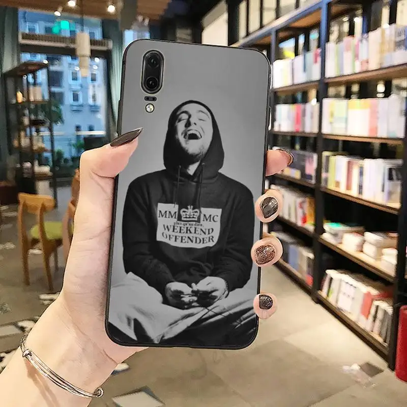 

Famous singer mac miller rapper Phone Case For Huawei honor Mate P 10 20 30 40 Pro 10i 9 10 20 8 x Lite