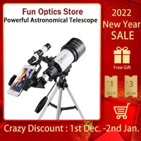 telescopio astronomico profesional hd powerful zoom high quality astronomical telescope night vision deep space star view moon