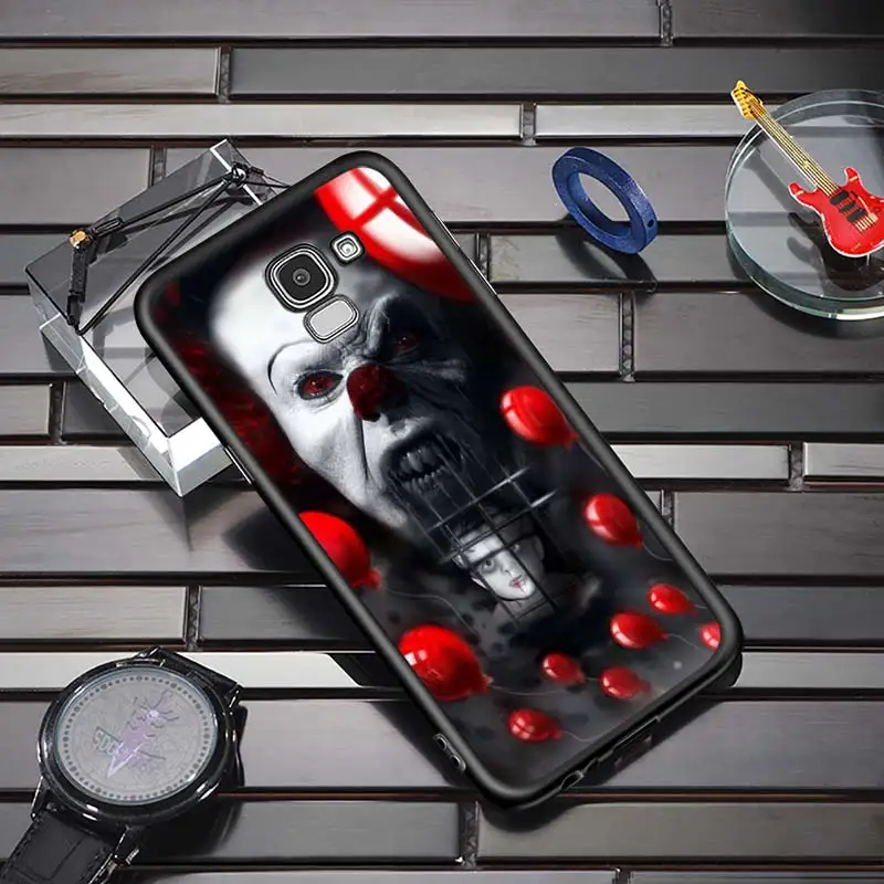 Черный силиконовый чехол Джокера Клоун Для samsung Galaxy J2 J3 J4 J5 J6 J7 плюс Core чехол для телефона