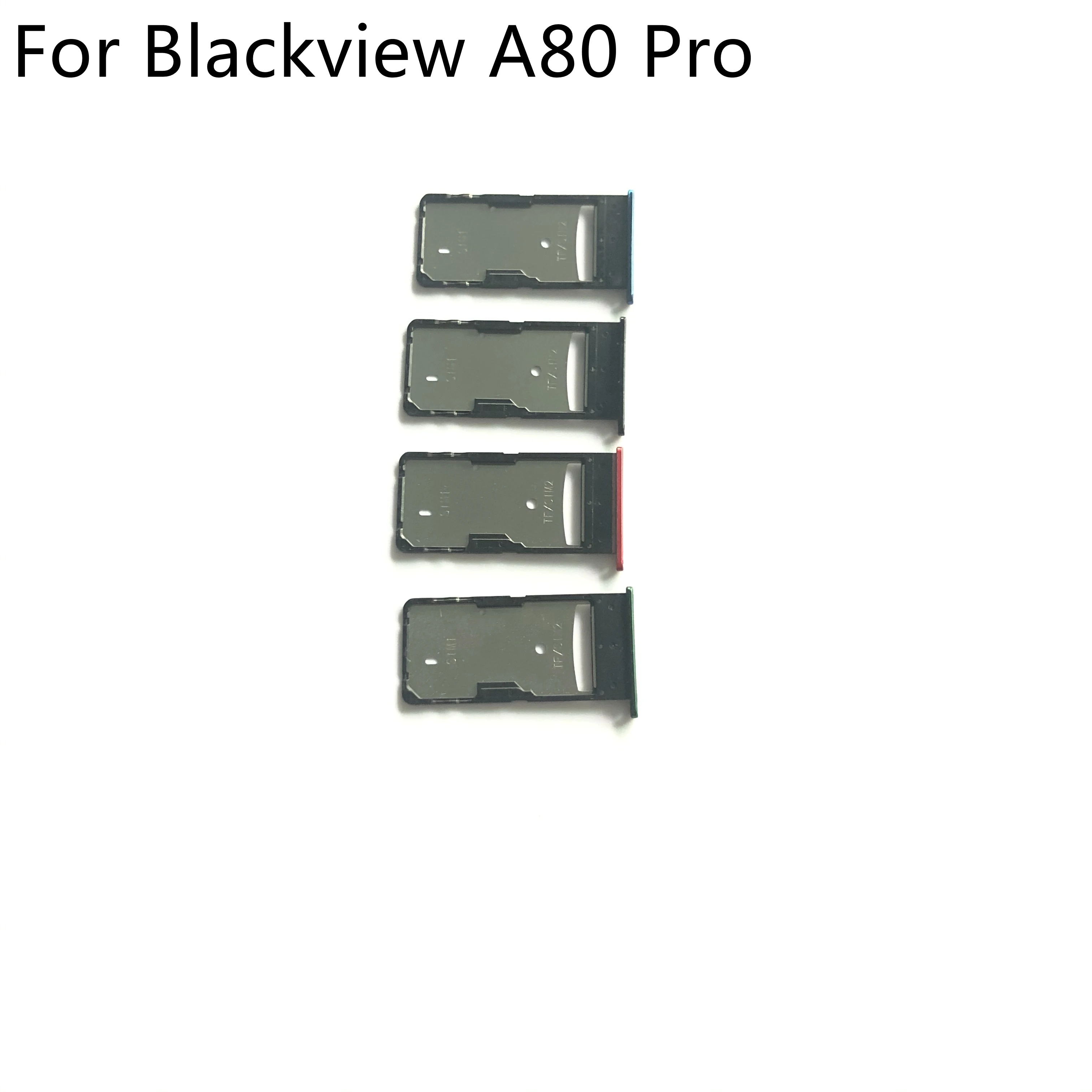 

Original New Blackview A80 Pro Sim Card Holder Tray Card Slot For Blackview A80 Pro MT6757V 6.49" 720*1560 Free Shipping