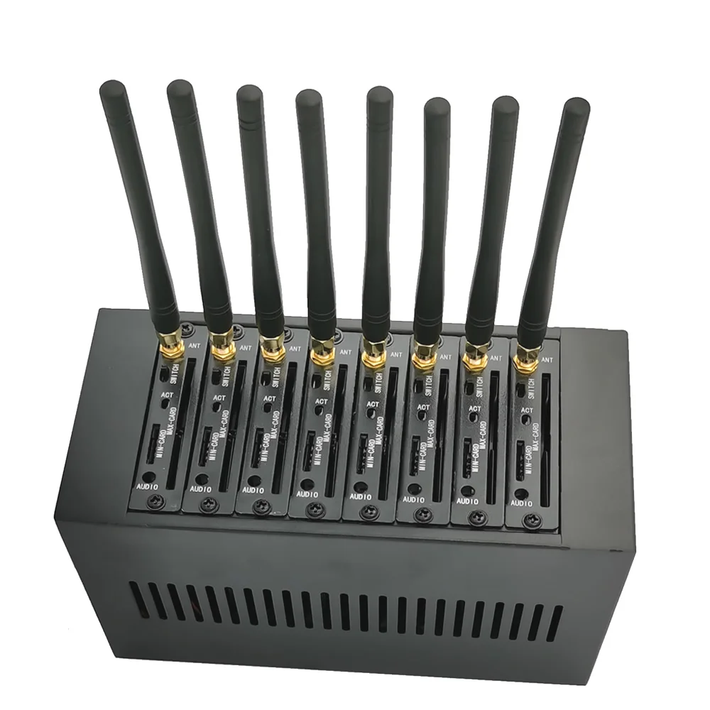 

YX 4G Multi Sim 8 Port Gsm Modem Pool for Bulk Sms Sending and Receiving 850/900/1800/1900 MTK 8 Port Modem
