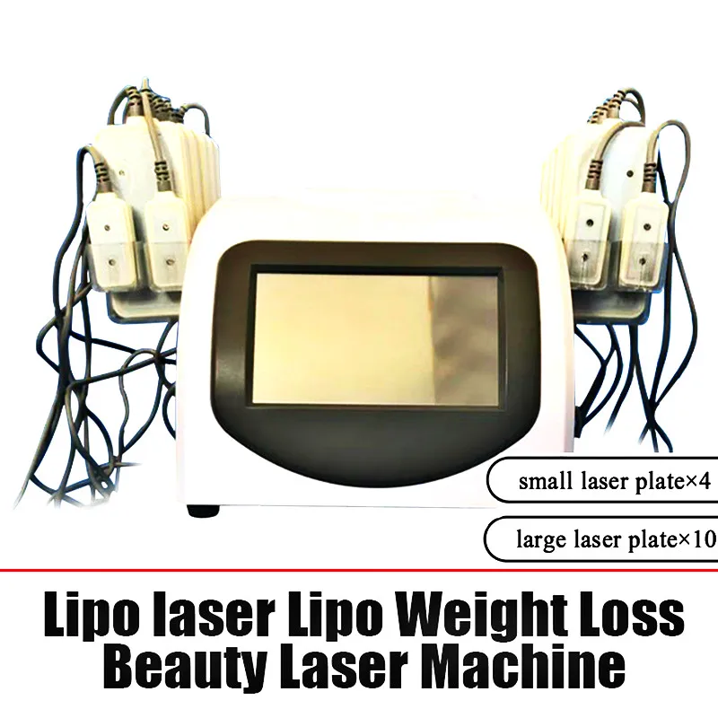 

Vacuum therapy slimming machine With 14 Pads Spa Salon Clinic Use Cavitation Lipo Laser Slimming Machine