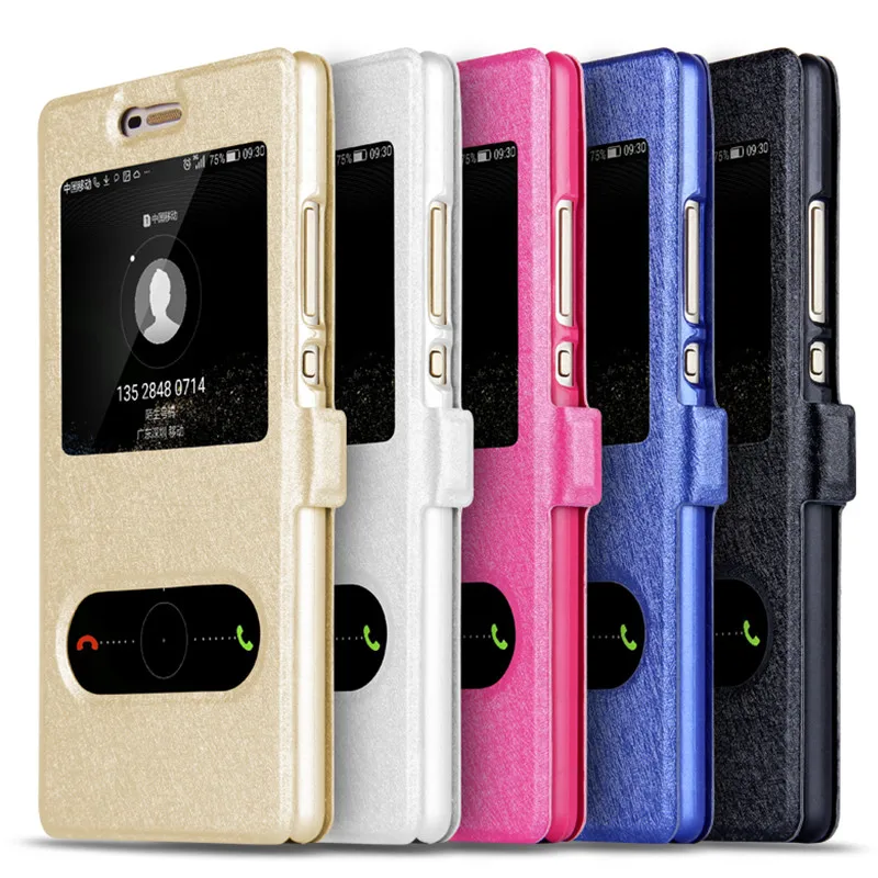 Роскошный чехол с окошком для экрана кожаный флип книжка iPhone 7 8 6S плюс 5 5S 4S X XS 11 12