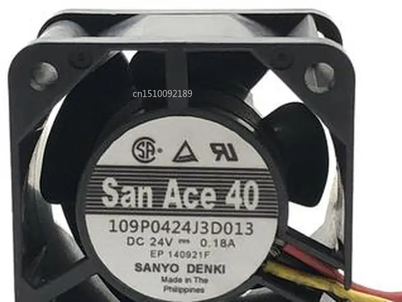

for 109P0424J3D013 4028 0.18A 24V 40*40*28MM 4CM three wire cooling fan