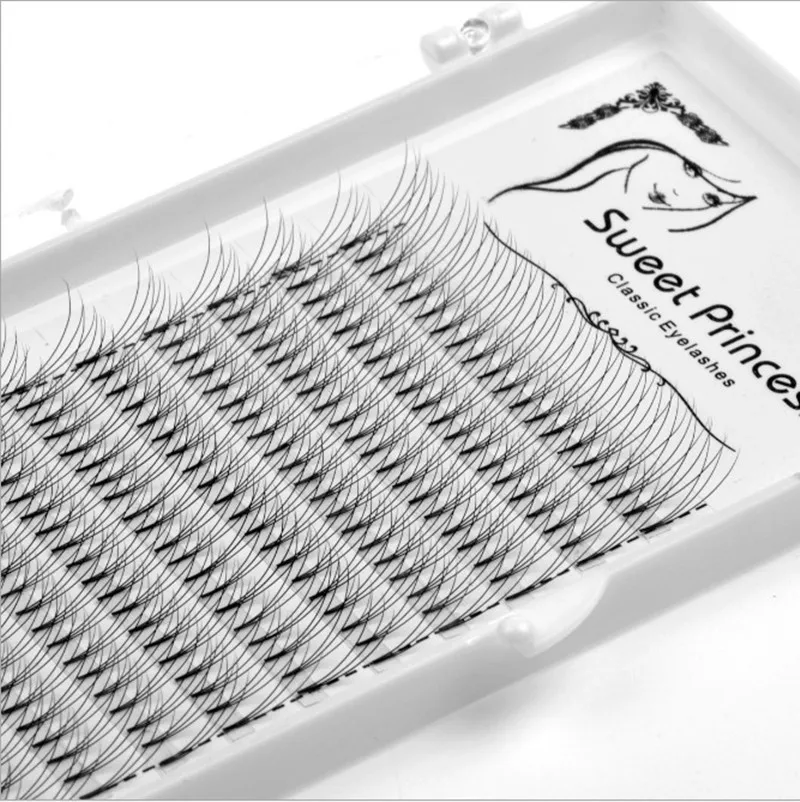 Накладные ресницы C/D объемные норковые для наращивания накладные макияжа