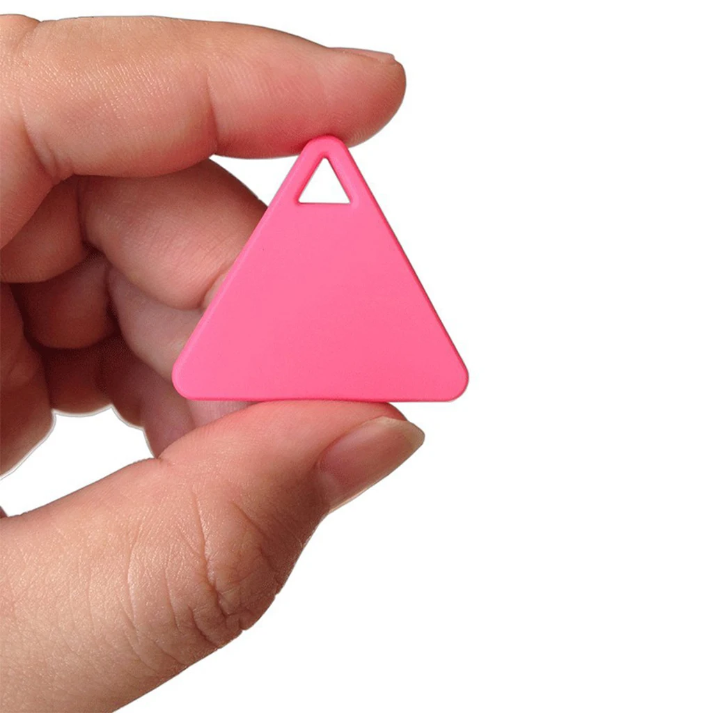 Розовый беспроводной Bluetooth Смарт мини-тег трекер Pet кошелек ключ Finder GPS локатор