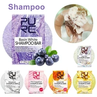 handmade hair shampoo bar magic soap pure natural dry silicone free shampoo soap oil control anti dandruff off hair care