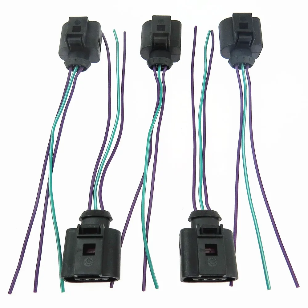 

3pin Датчик распределительного вала 1J0973703 3B0973703G, датчик уровня масла, коннектор для vw Passat Golf Audi A3 A4 A6 Q5 Q7