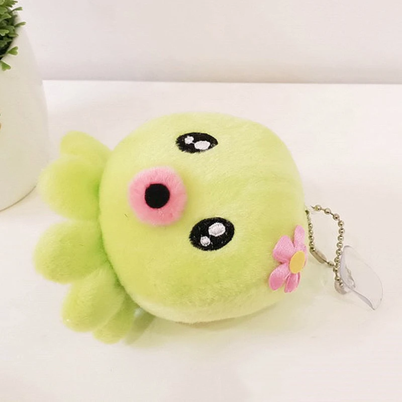 Маленькая милая плюшевая набивная кукла осьминог игрушка брелок подвеска