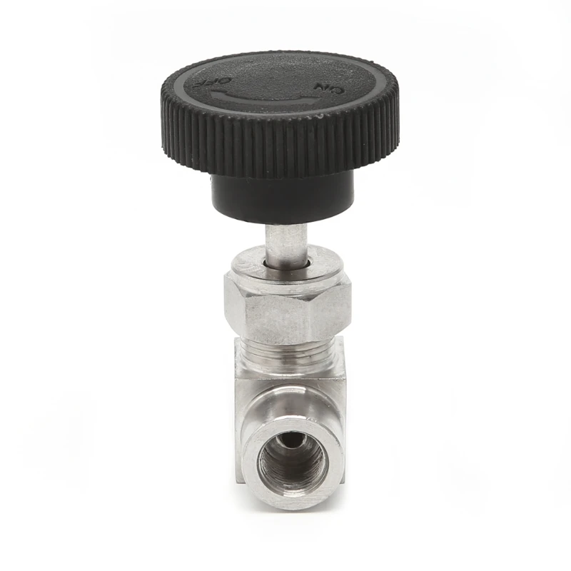 

1/4" Needle Valve Female Thread 304 Stainless Steel Flow Control Shut Off 915 PSI Dropship