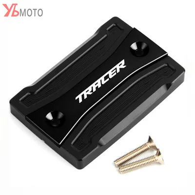 Front Cover Black Для Yamaha TRACER 900 700 GT 900GT TRACER MT09 MT07 MT 09 MT 07 передний и задний тормозной цилиндр для жидкости главный резервуар Крышка крышки - Цвет: Front Cover Black