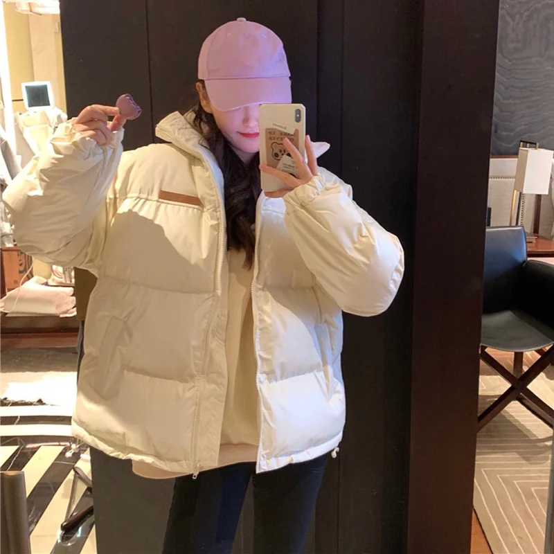 Осеннее пальто в Корейском стиле 2021 новая модная одежда с хлопковой подкладкой и