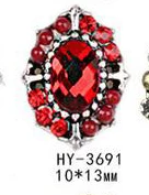 HY-3691 10pcs 10 шт./лот, древний сплав, дизайн ногтей, 3d, плоская задняя сторона, цветные бриллианты, жемчужные ювелирные изделия, стразы, украшения для ногтей - Цвет: HY-3691 10pcs