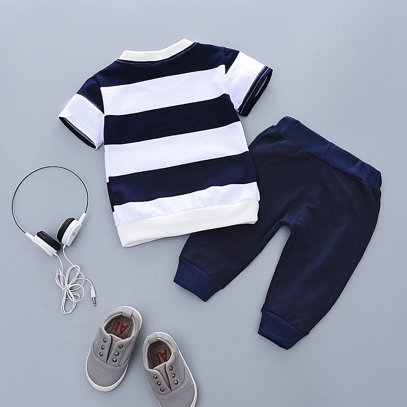 Комплект из 2 предметов Детский костюм с короткими рукавами для маленьких