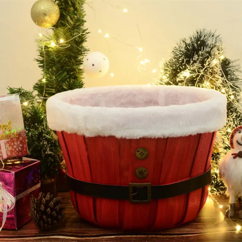 

Newborn Baby Photography Prop Dia 30cm Basket Christmas Bucket Infant Shoot Photo Props Baby Shoot Studio Photography Accessori