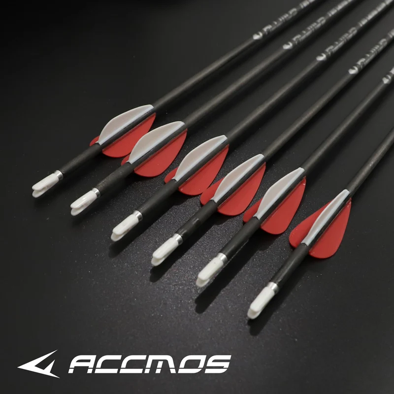 Стрелы из чистого углеродного волокна для стрельбы лука стрельба рекурсивная 12