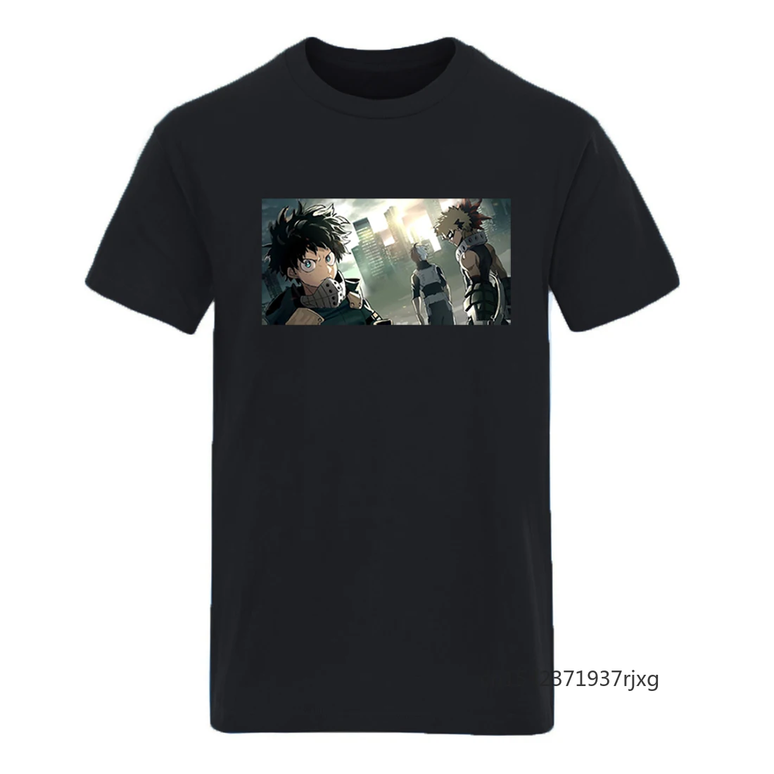 

My Hero Academy Oversize Short Sleeve T-shirt Fashion Streetwear Camiseta Hombre Hipster Hip Hop Plus Size Anime T Shirt