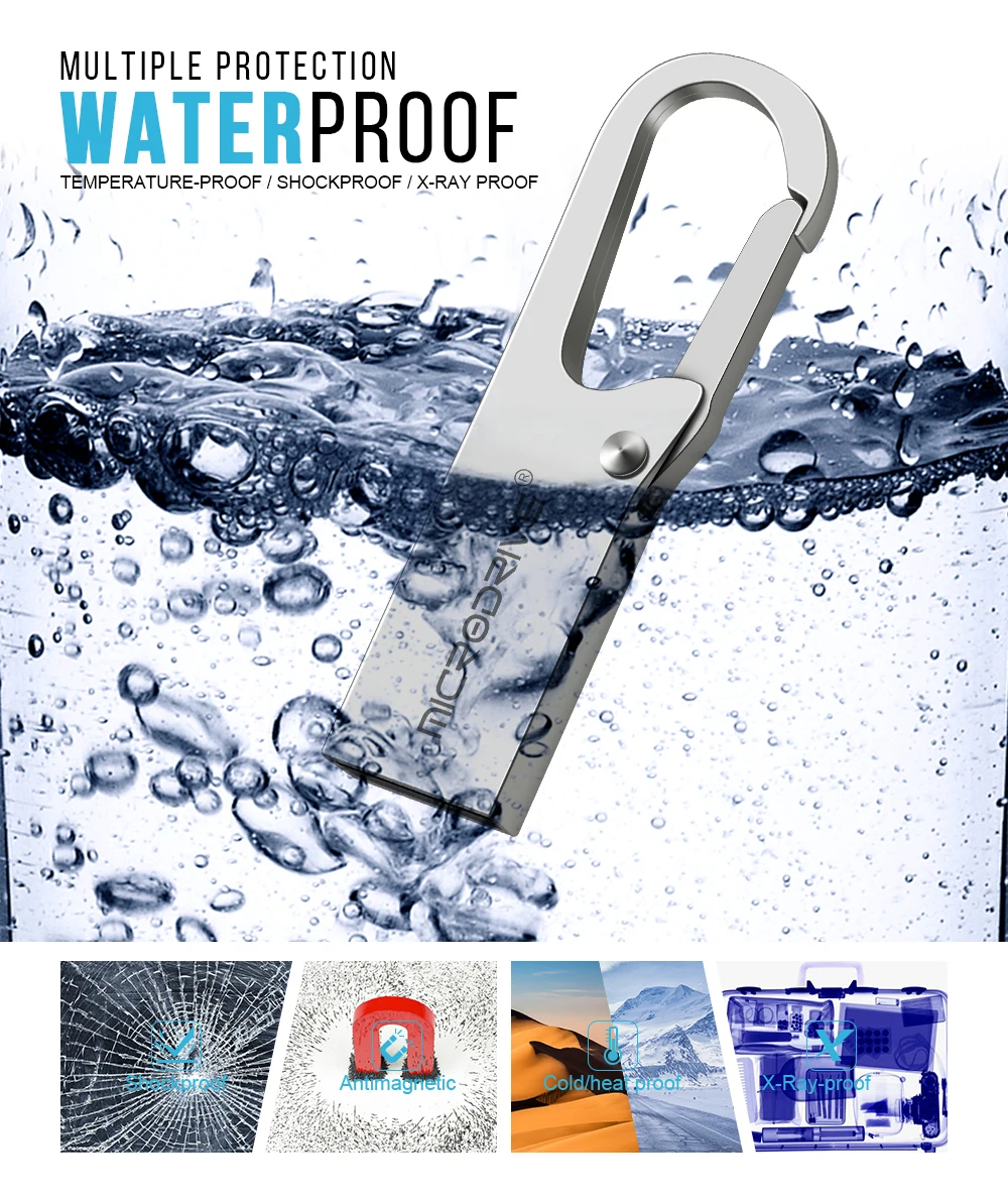 Высокая Скорость USB 2 0 Мини флеш накопитель 16 ГБ 32 64 Гб 128 флэш Водонепроницаемый