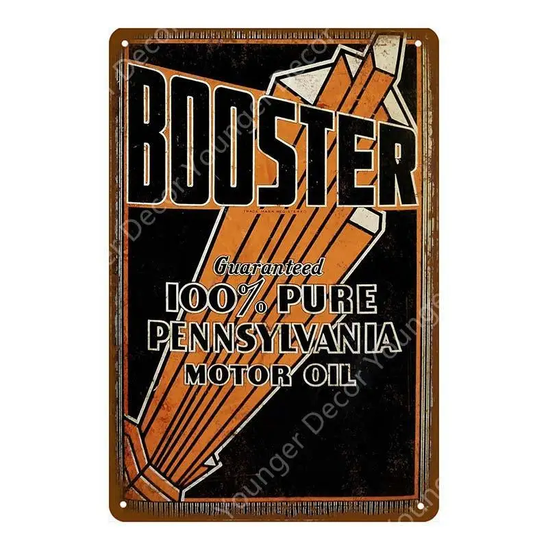 Винтажная Ретро пластина для моторного масла металлические жестяные знаки дома