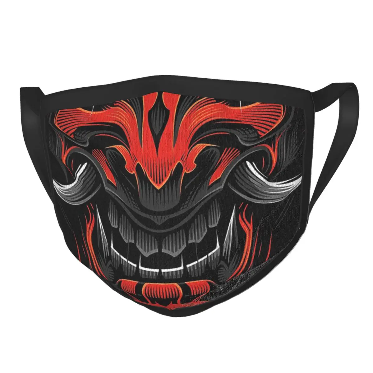 Oni Maul неодноразовая маска для лица в виде рта японская художественная Татуировка