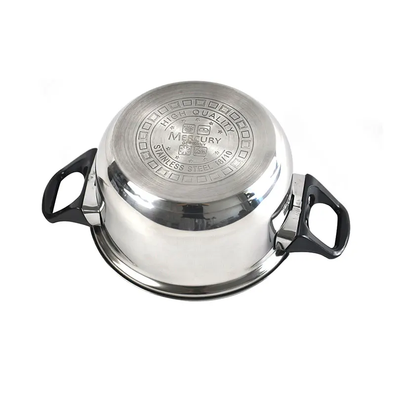 Набор посуды из нержавеющей стали 12 шт. кастрюля кухонные горшки наборы с