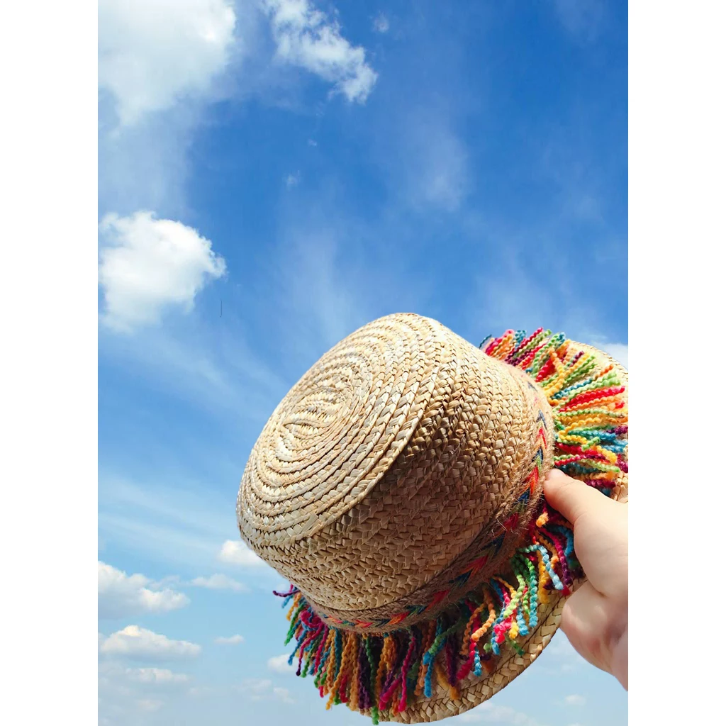 2020 модная соломенная шляпа для родителей и детей подходит мам женская детская