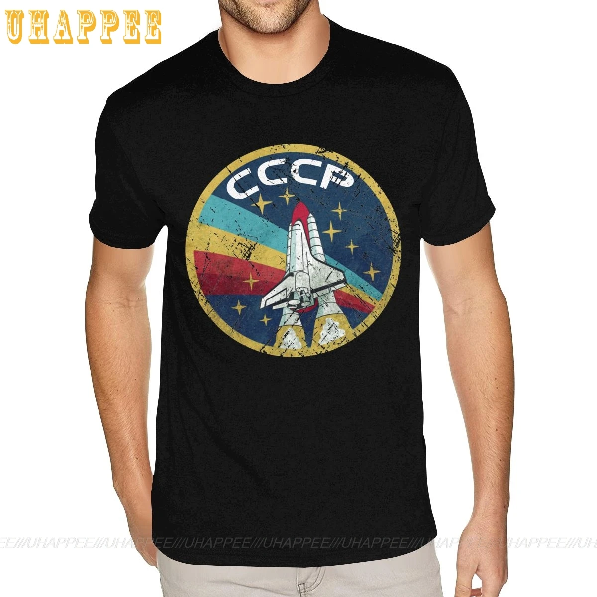 Модные футболки с коротким рукавом для мальчиков изображением космонавта и