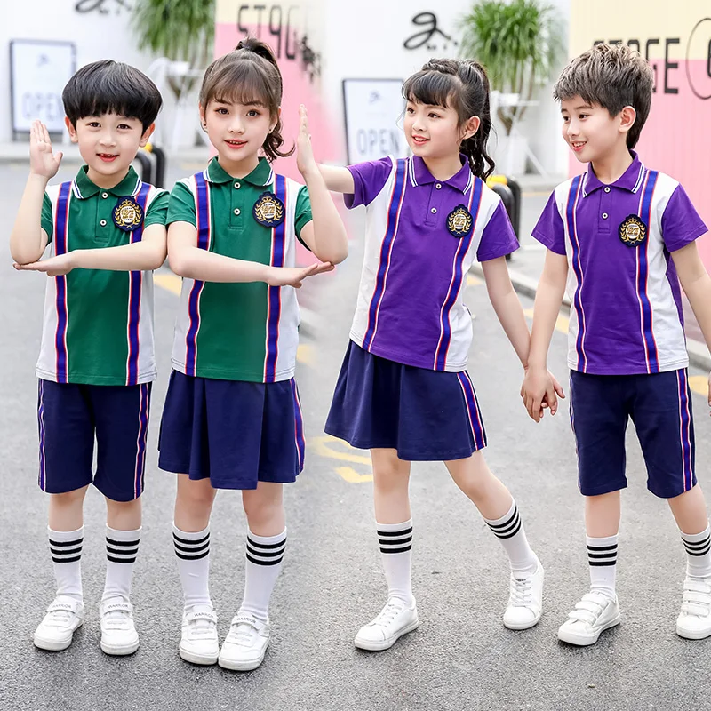 Японская школьная форма летняя униформа для начальной школы Женская температура