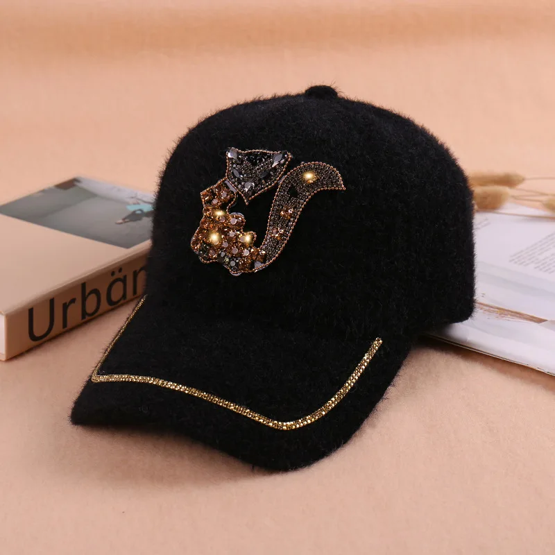 Autumn Winter Cotton Cap Baseball Cap Snapback Hat Summer Cap Hip Hop Fitted Cap Hats For Men Women 3D Sequins Beads Letter Dec